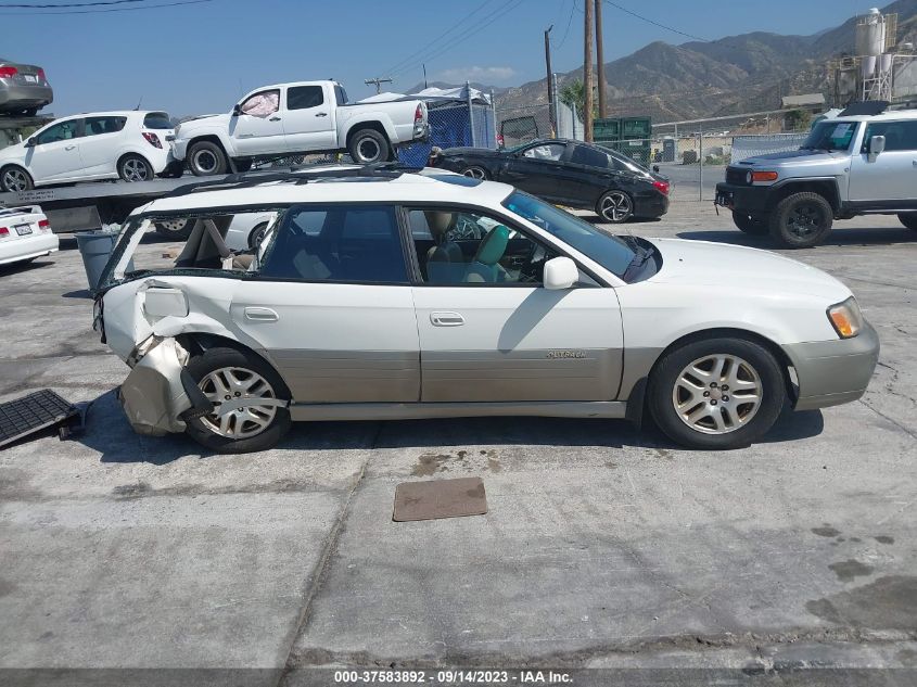 2000 Subaru Legacy Wagon Outback Ltd VIN: 4S3BH6866Y7604183 Lot: 37583892