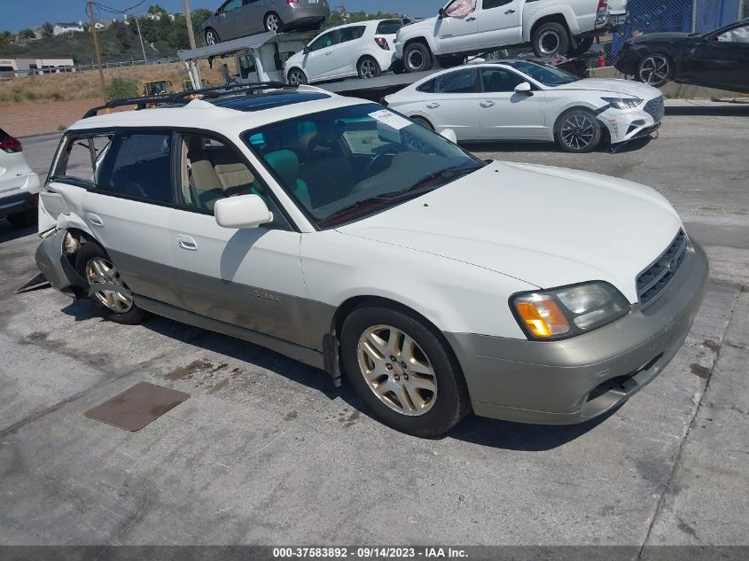 2000 Subaru Legacy Wagon Outback Ltd VIN: 4S3BH6866Y7604183 Lot: 37583892