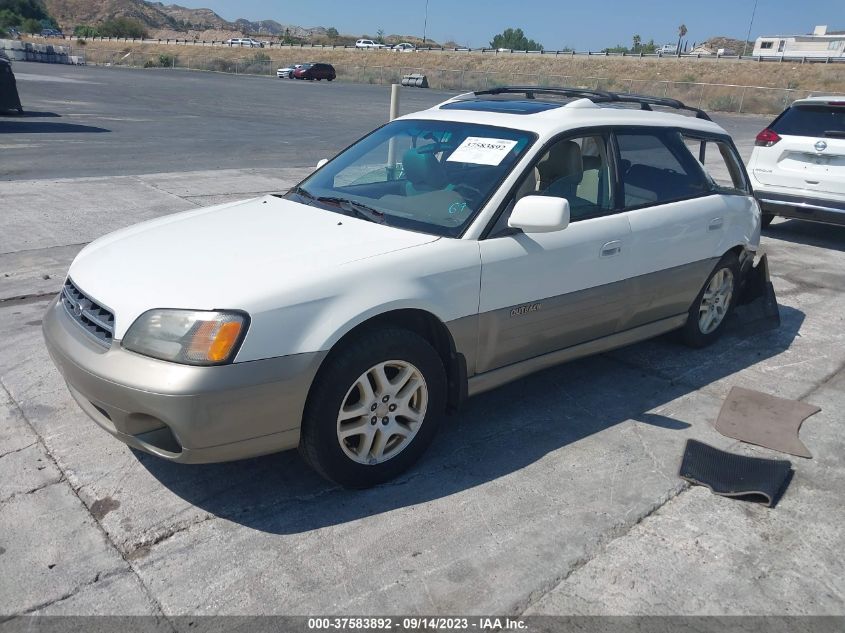 2000 Subaru Legacy Wagon Outback Ltd VIN: 4S3BH6866Y7604183 Lot: 37583892