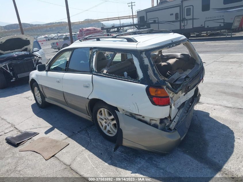 2000 Subaru Legacy Wagon Outback Ltd VIN: 4S3BH6866Y7604183 Lot: 37583892