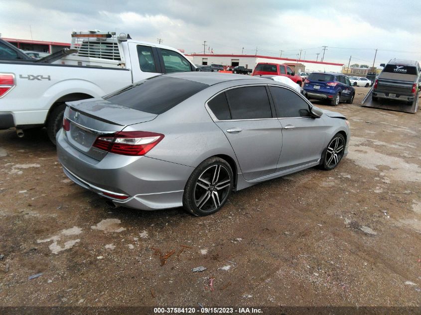 2016 Honda Accord Sport VIN: 1HGCR2F58GA133306 Lot: 37584120