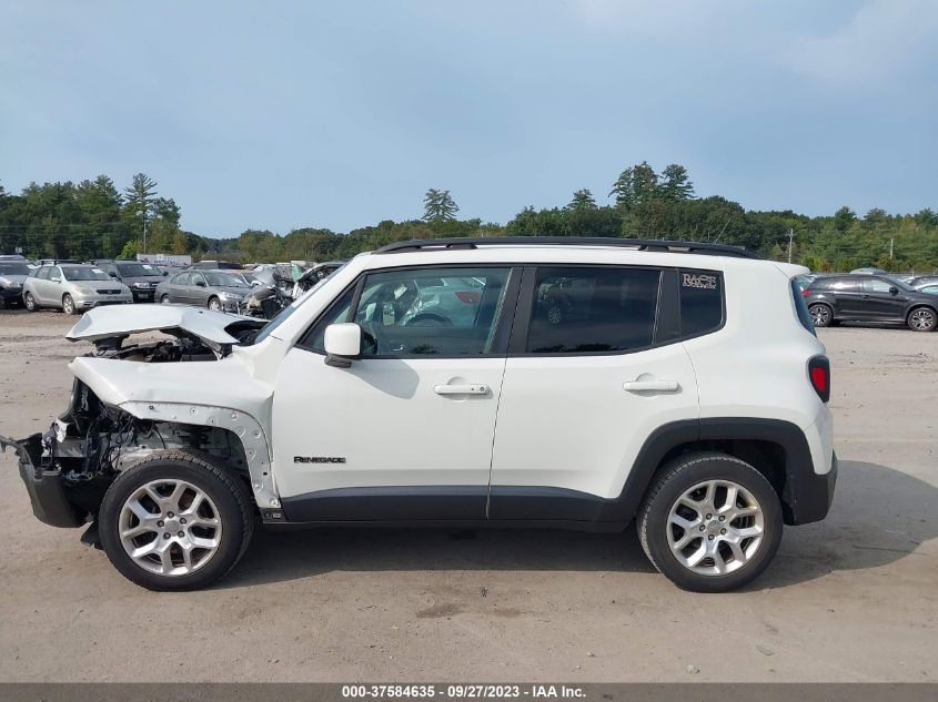 2017 Jeep Renegade Latitude 4X4 VIN: ZACCJBBB7HPF46501 Lot: 37584635