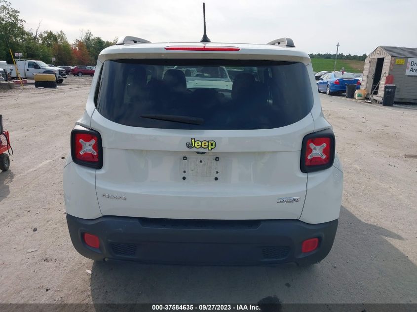 2017 Jeep Renegade Latitude 4X4 VIN: ZACCJBBB7HPF46501 Lot: 37584635