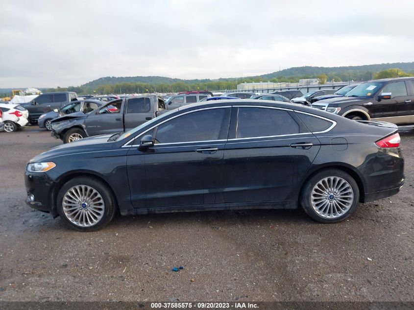 2014 Ford Fusion Titanium VIN: 3FA6P0K95ER336242 Lot: 37585575