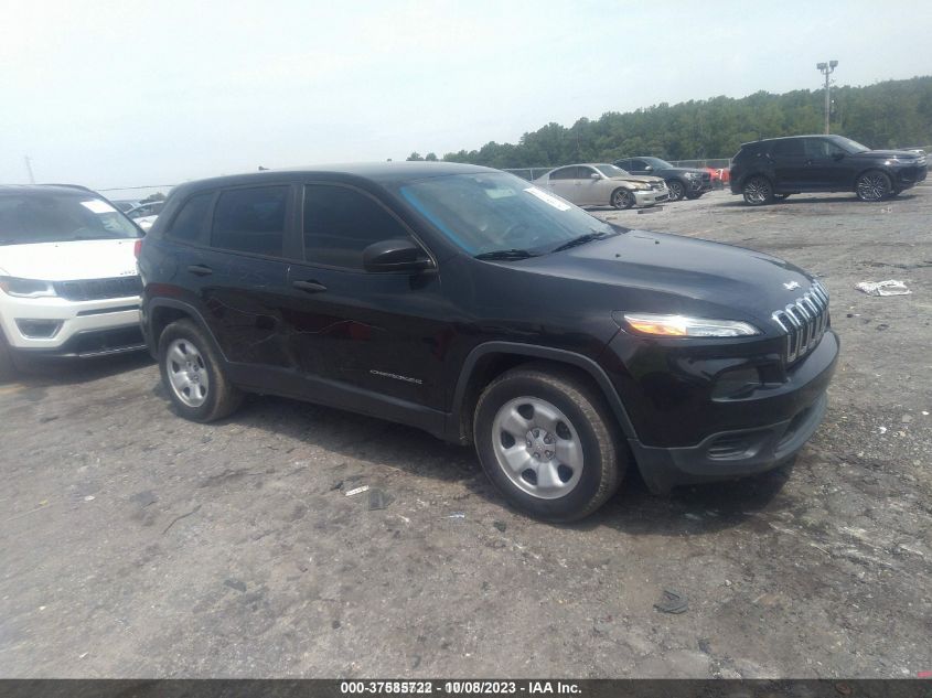 2014 Jeep Cherokee Sport VIN: 1C4PJMABXEW214226 Lot: 37585722