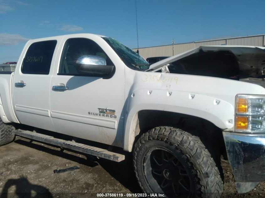 2013 Chevrolet Silverado 1500 Lt VIN: 3GCPKSE77DG182386 Lot: 37586119