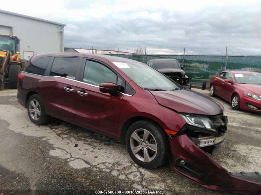 2018 Honda Odyssey Ex VIN: 5FNRL6H58JB065747 Lot: 37586780