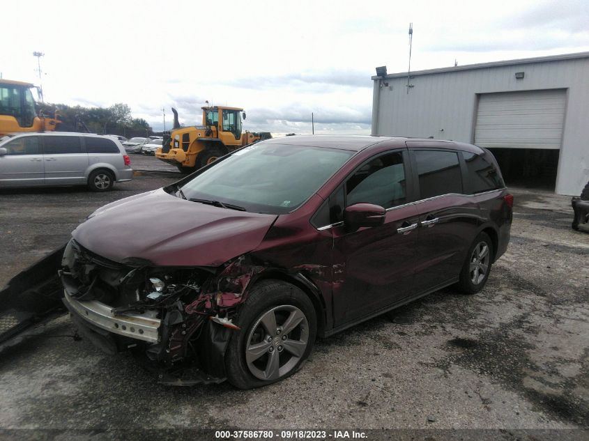 2018 Honda Odyssey Ex VIN: 5FNRL6H58JB065747 Lot: 37586780