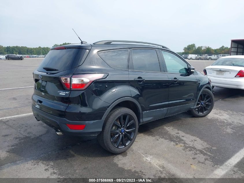 2017 Ford Escape Titanium VIN: 1FMCU0J90HUF10332 Lot: 37586869