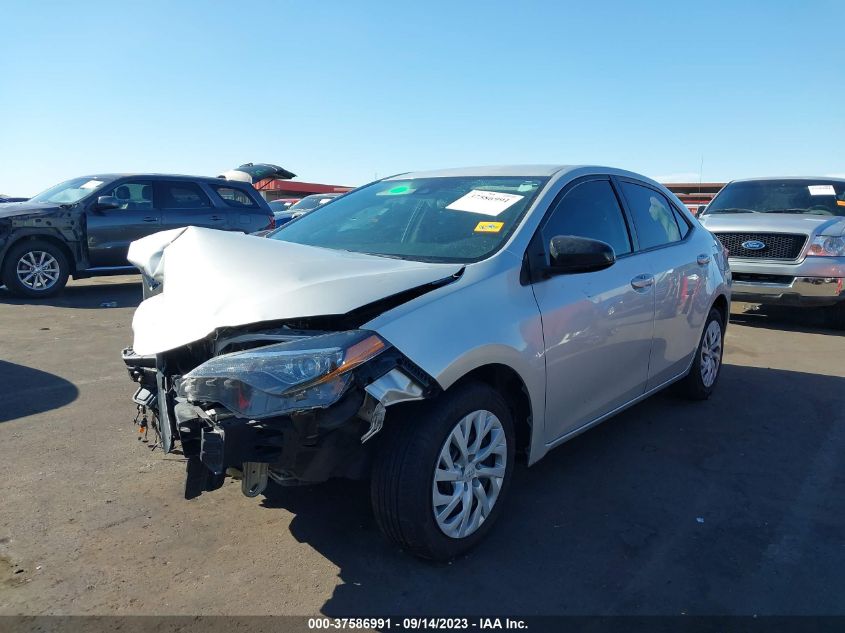 2019 Toyota Corolla Le VIN: 5YFBURHE4KP859621 Lot: 37586991