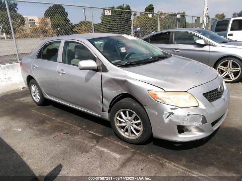 2009 Toyota Corolla VIN: JTDBL40E59J004619 Lot: 37587251