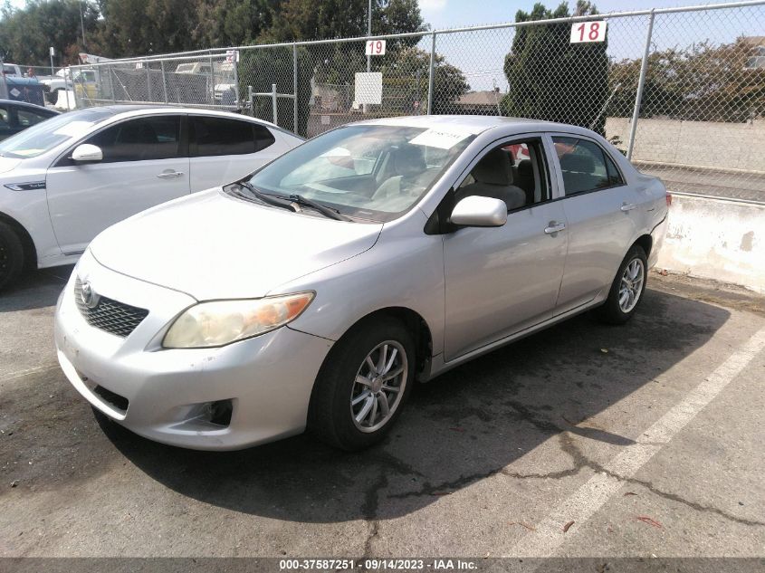 2009 Toyota Corolla VIN: JTDBL40E59J004619 Lot: 37587251