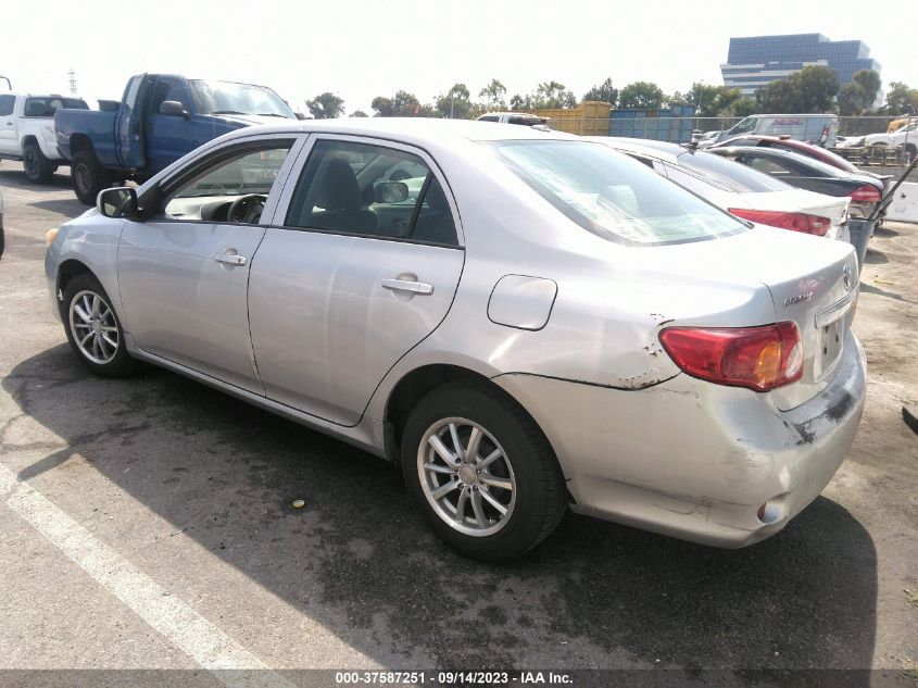 2009 Toyota Corolla VIN: JTDBL40E59J004619 Lot: 37587251