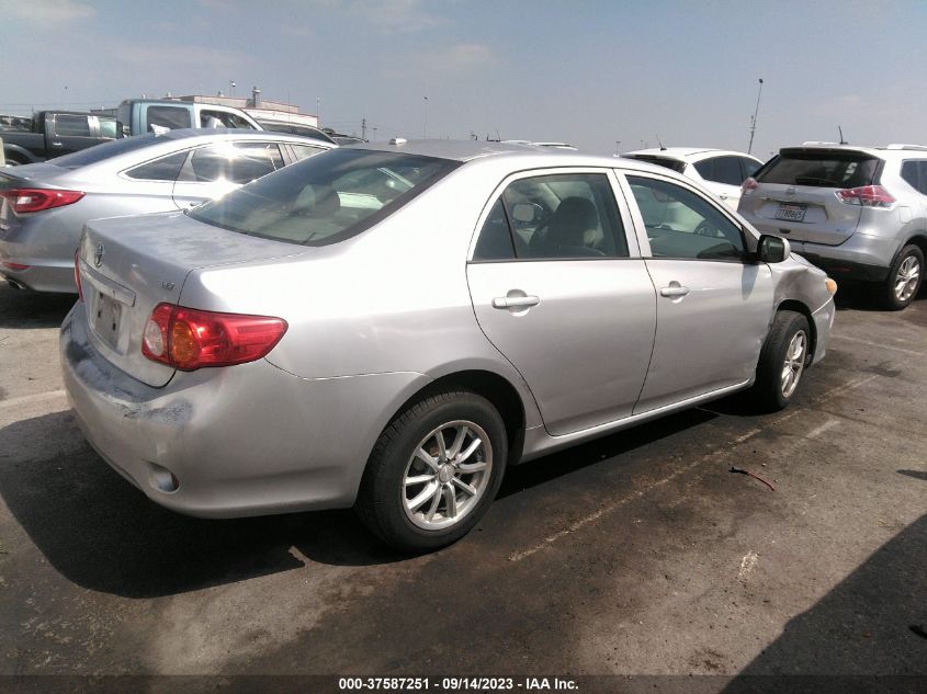 2009 Toyota Corolla VIN: JTDBL40E59J004619 Lot: 37587251