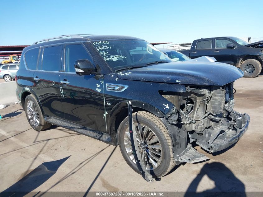 2019 Infiniti Qx80 Luxe VIN: JN8AZ2NF1K9684496 Lot: 37587287