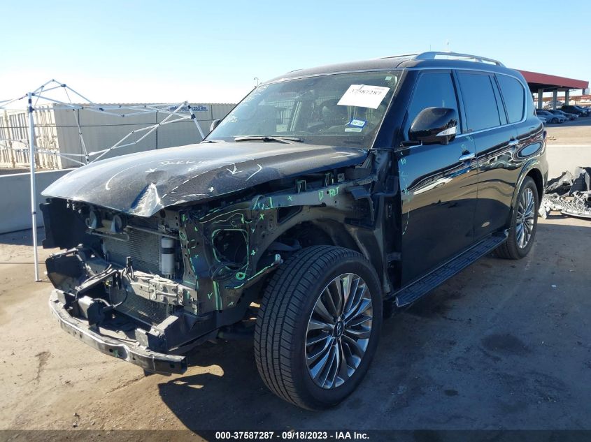 2019 Infiniti Qx80 Luxe VIN: JN8AZ2NF1K9684496 Lot: 37587287