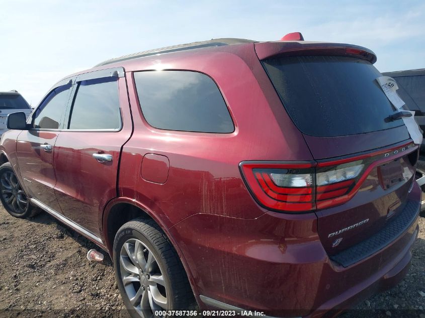 2018 Dodge Durango Citadel VIN: 1C4SDJET2JC173749 Lot: 37587356