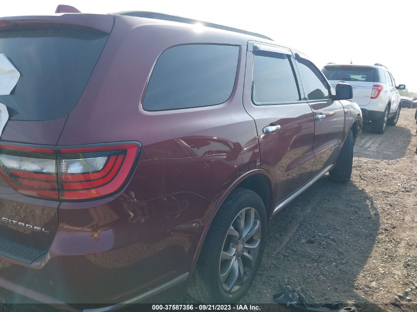 2018 Dodge Durango Citadel VIN: 1C4SDJET2JC173749 Lot: 37587356