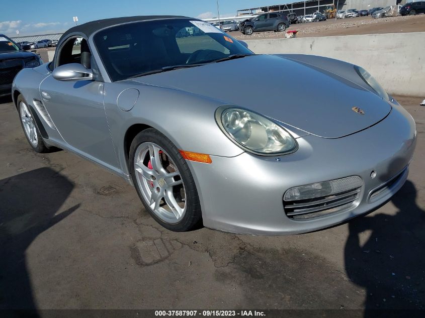 2007 Porsche Boxster S VIN: WP0CB29807U730683 Lot: 37587907