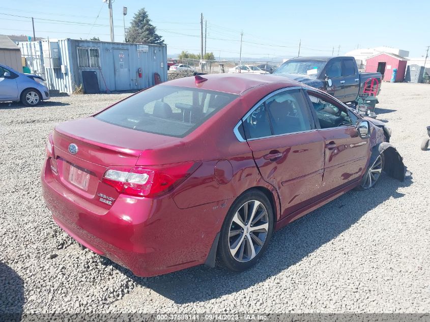 4S3BNAJ68G3022906 2016 Subaru Legacy 2.5I Limited