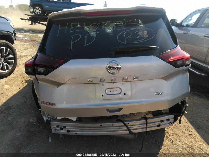 2021 Nissan Rogue Sv VIN: 5N1AT3BA3MC782538 Lot: 37588555