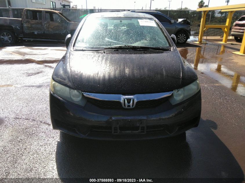 2009 Honda Civic Lx-S VIN: 2HGFA166X9H336354 Lot: 37588593