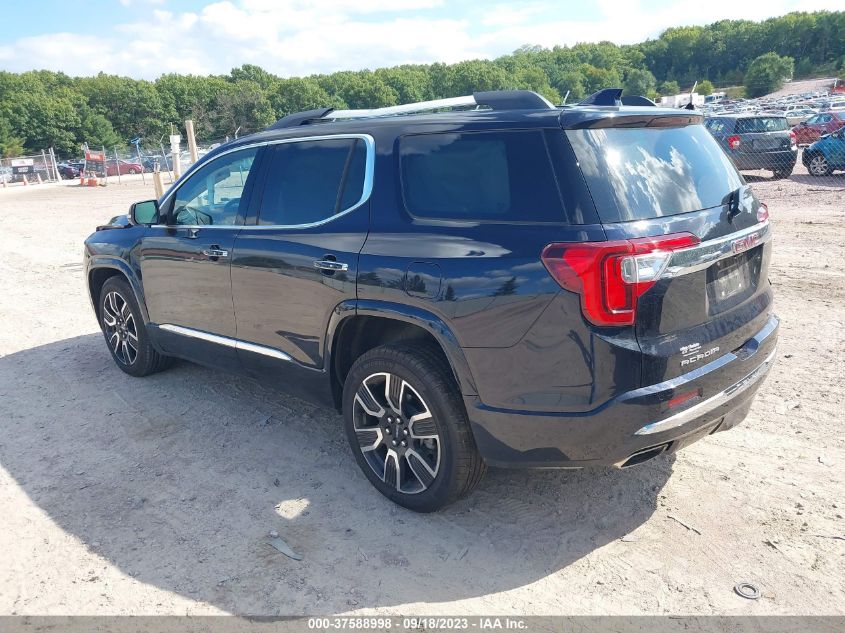 2022 GMC Acadia Denali VIN: 1GKKNXLS4NZ136221 Lot: 37588998