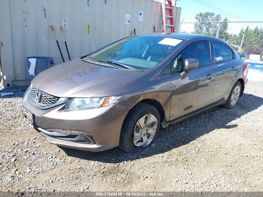 2015 Honda Civic Sedan Lx VIN: 19XFB2E57FE012392 Lot: 37589248