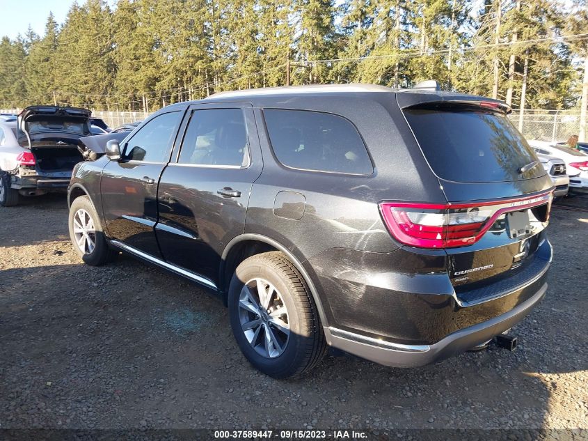 2016 Dodge Durango Limited VIN: 1C4RDJDG1GC341067 Lot: 37589447