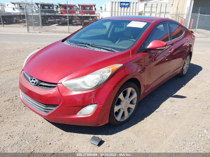 KMHDH4AE8CU277628 2012 Hyundai Elantra Limited (Ulsan Plant)