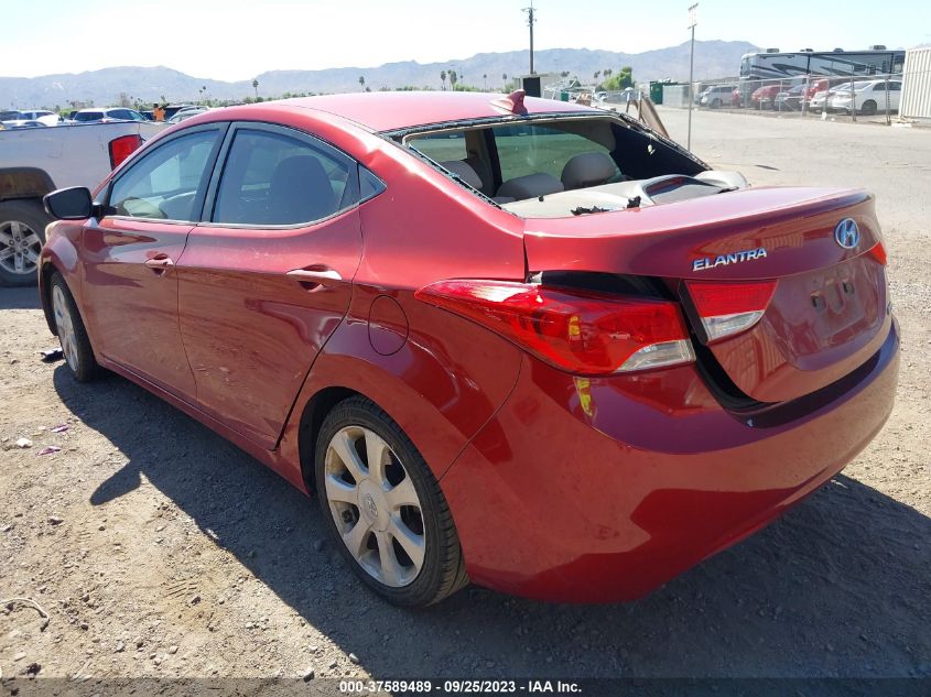 2012 Hyundai Elantra Limited (Ulsan Plant) VIN: KMHDH4AE8CU277628 Lot: 37589489