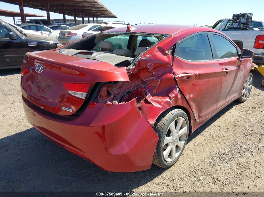 KMHDH4AE8CU277628 2012 Hyundai Elantra Limited (Ulsan Plant)