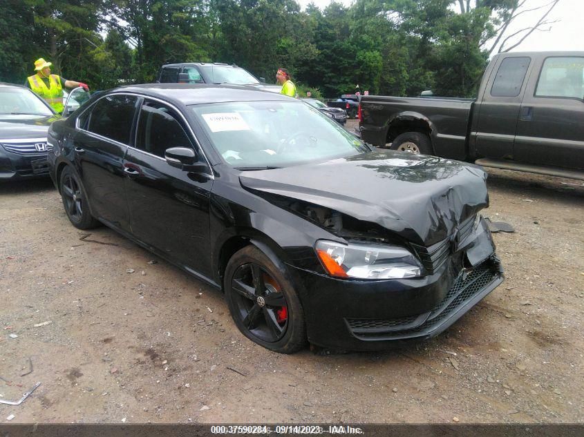 1VWBP7A36DC063479 2013 Volkswagen Passat 2.5L Se