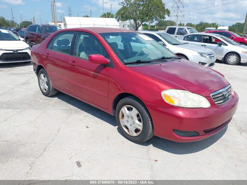 2008 Toyota Corolla Ce/S/Le VIN: 1NXBR32E38Z024785 Lot: 37590670