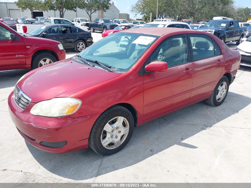 2008 Toyota Corolla Ce/S/Le VIN: 1NXBR32E38Z024785 Lot: 37590670