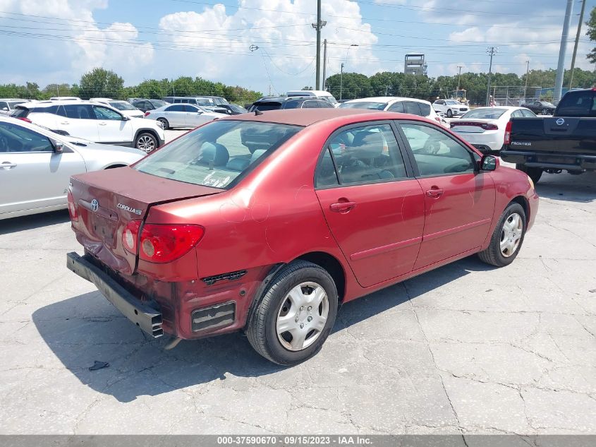 2008 Toyota Corolla Ce/S/Le VIN: 1NXBR32E38Z024785 Lot: 37590670