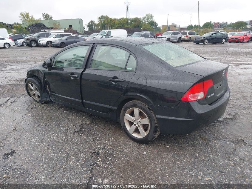 1HGFA16866L048198 2006 Honda Civic Ex