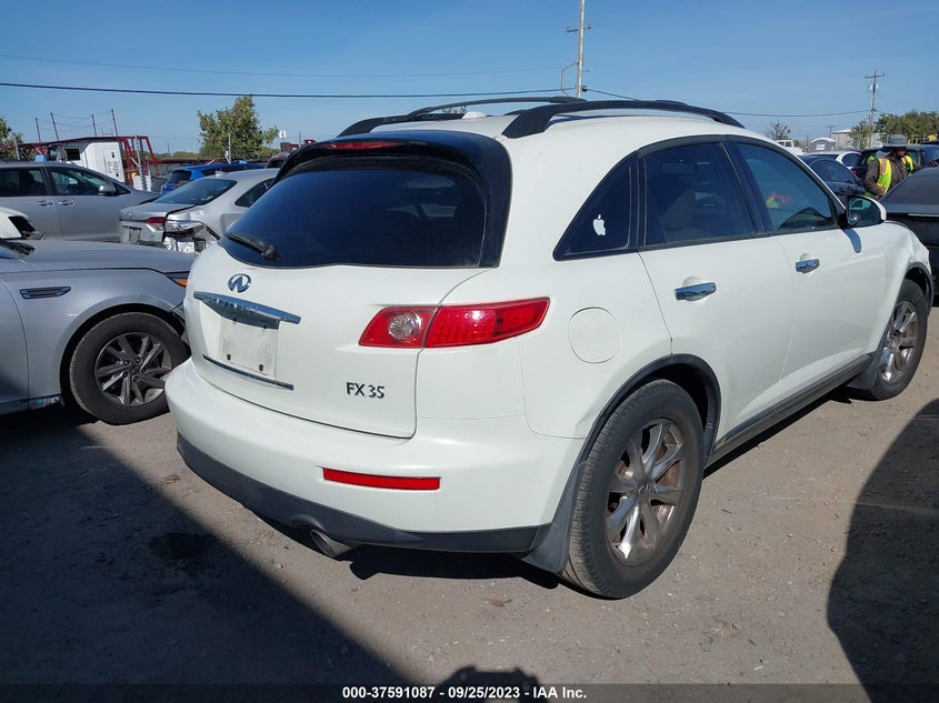 2008 Infiniti Fx35 VIN: JNRAS08U58X100376 Lot: 37591087