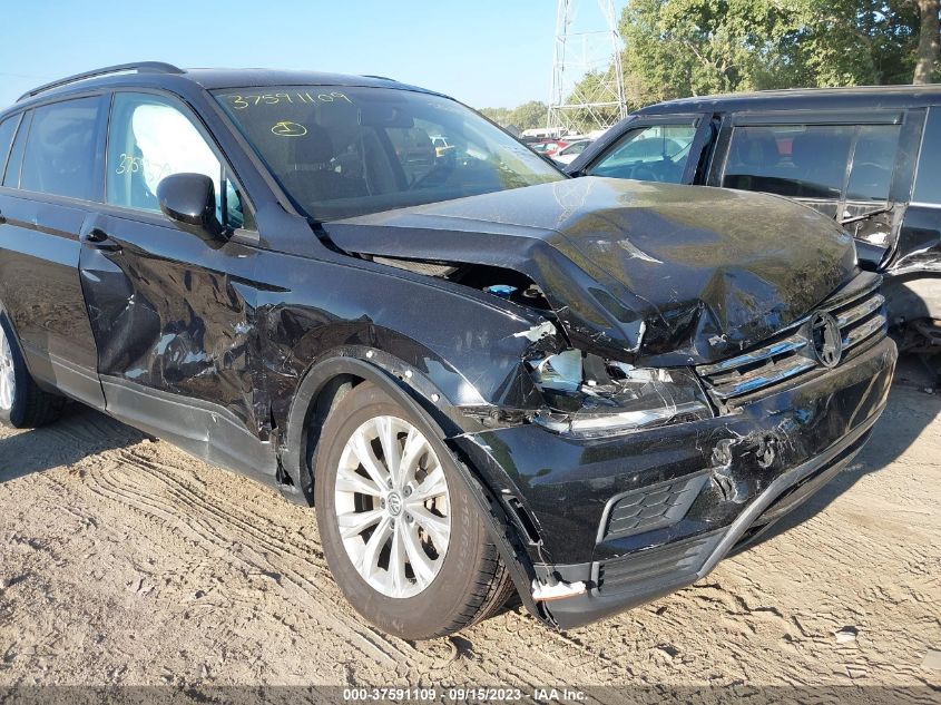 2019 Volkswagen Tiguan 2.0T S VIN: 3VV0B7AX1KM023786 Lot: 37591109