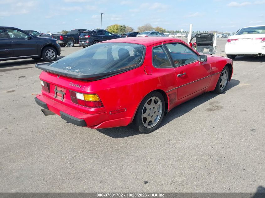 1986 Porsche 944 VIN: WP0AA0951GN150163 Lot: 37591702