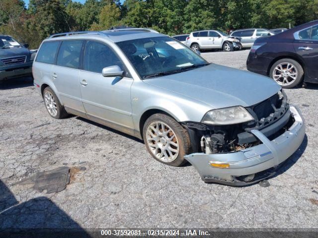 2003 Volkswagen Passat W8 VIN: WVWZK63B93E130884 Lot: 37592081