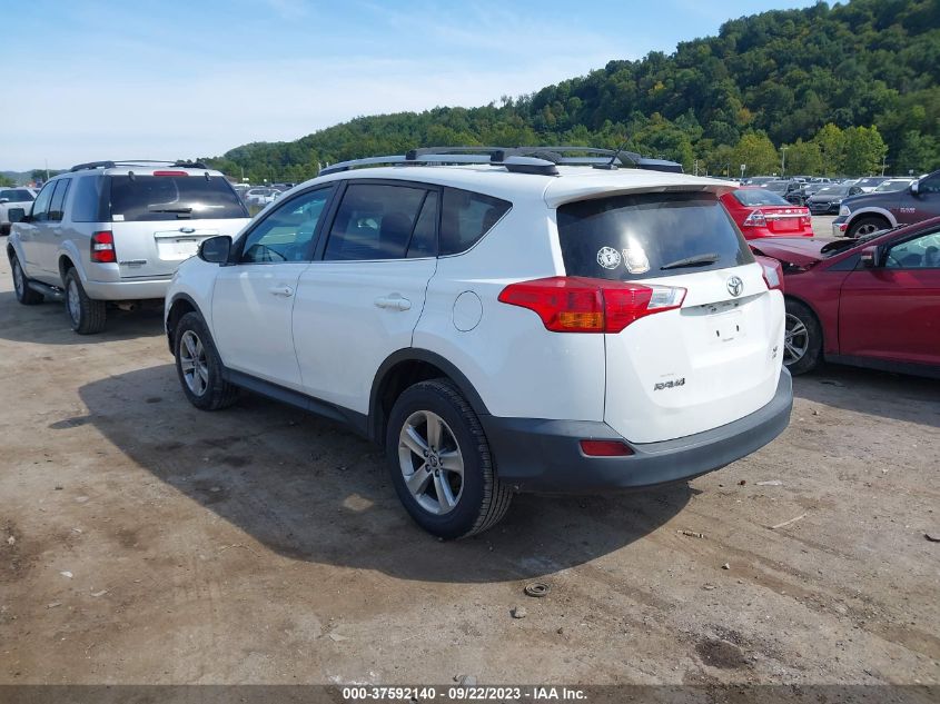 2015 Toyota Rav4 Xle VIN: 2T3RFREV3FW311344 Lot: 37592140