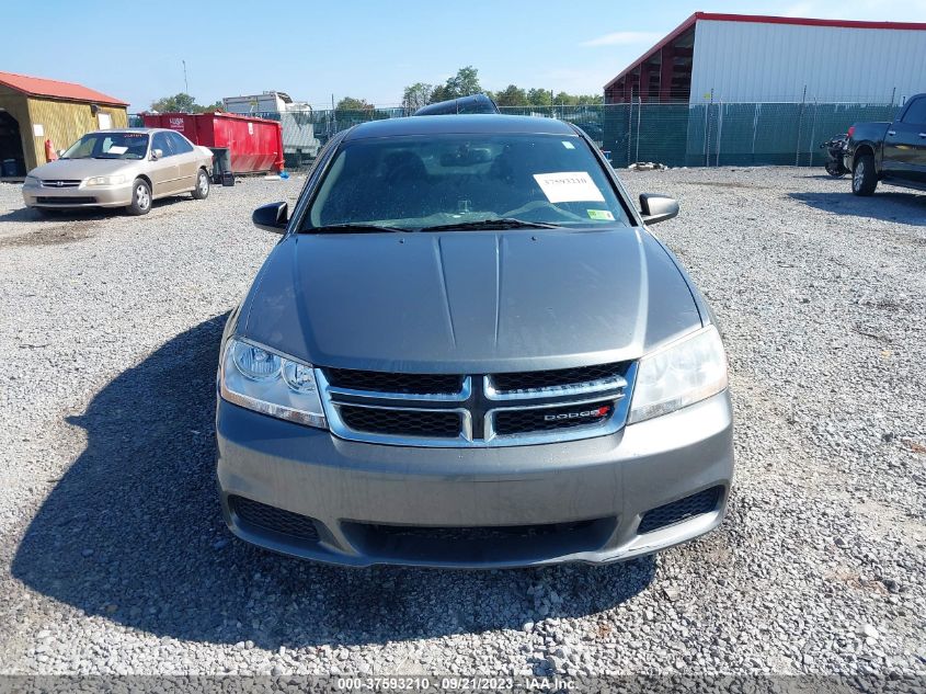 2013 Dodge Avenger Se VIN: 1C3CDZAB1DN540671 Lot: 37593210