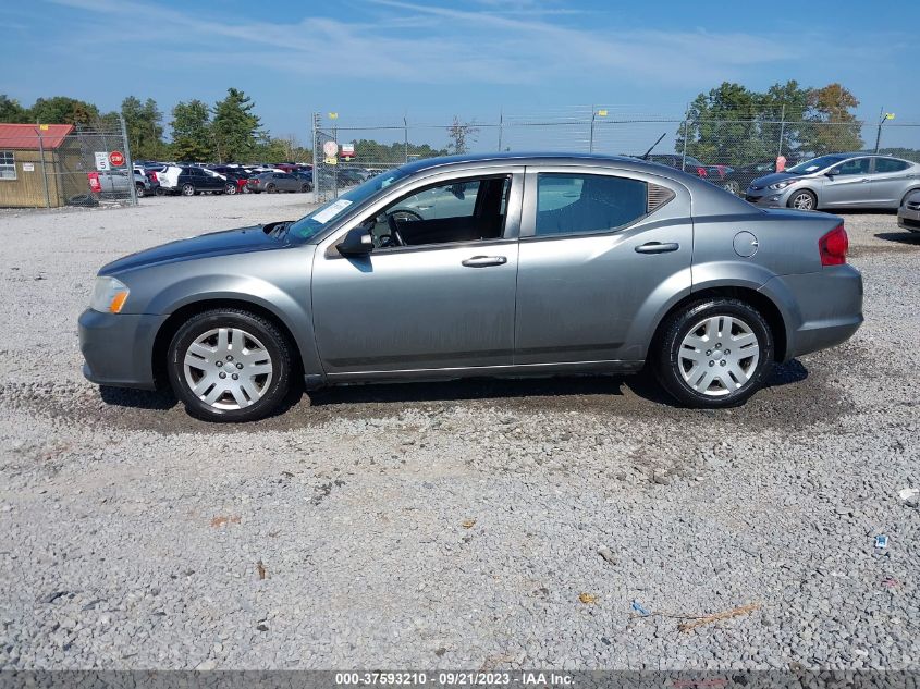 2013 Dodge Avenger Se VIN: 1C3CDZAB1DN540671 Lot: 37593210