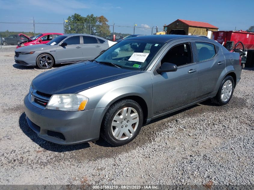 2013 Dodge Avenger Se VIN: 1C3CDZAB1DN540671 Lot: 37593210