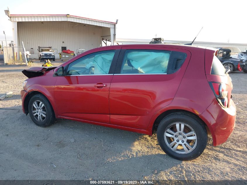 2013 Chevrolet Sonic Lt Auto VIN: 1G1JC6SG1D4210817 Lot: 37593621