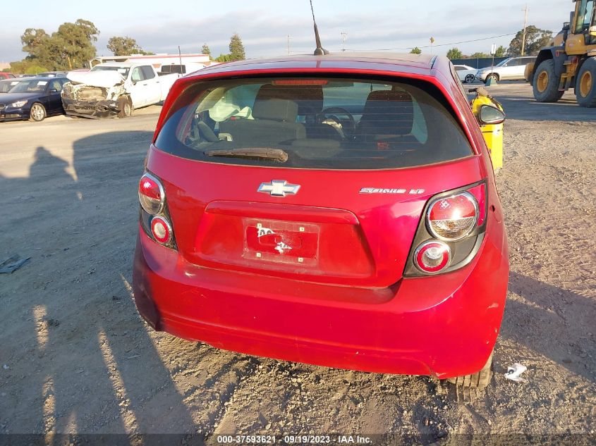 1G1JC6SG1D4210817 2013 Chevrolet Sonic Lt Auto