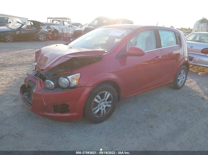 2013 Chevrolet Sonic Lt Auto VIN: 1G1JC6SG1D4210817 Lot: 37593621