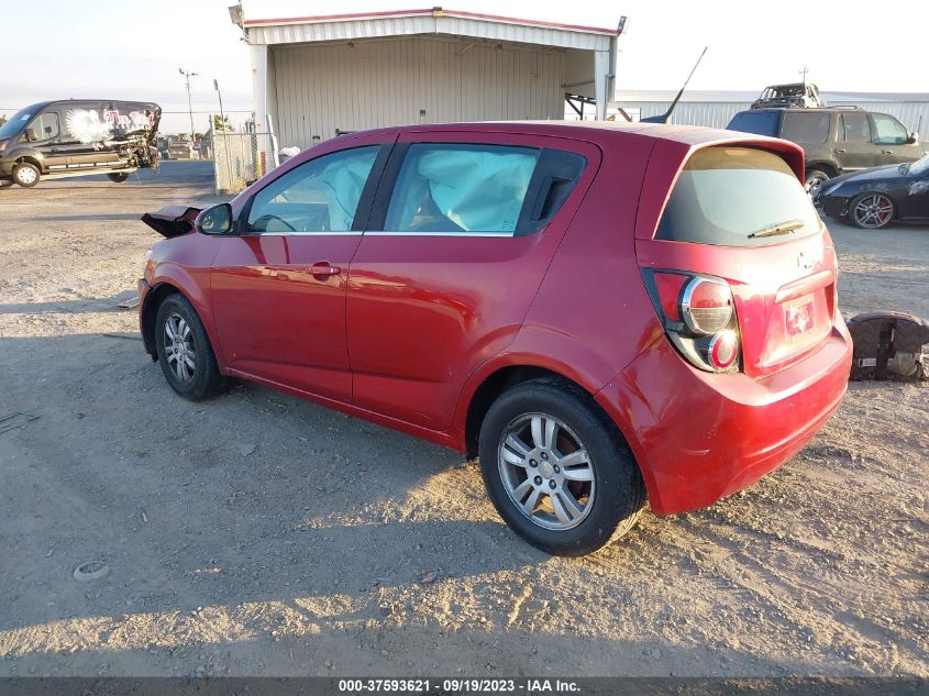 2013 Chevrolet Sonic Lt Auto VIN: 1G1JC6SG1D4210817 Lot: 37593621