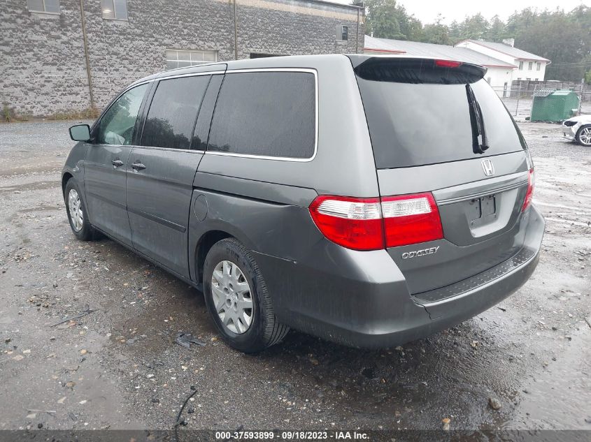 2007 Honda Odyssey Lx VIN: 5FNRL382X7B099928 Lot: 40903270